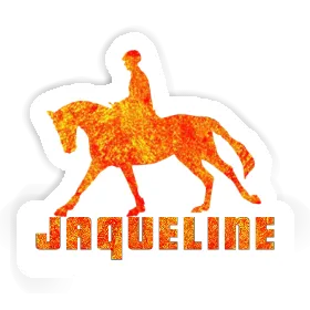 Sticker Horse Rider Jaqueline Image