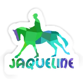 Jaqueline Sticker Horse Rider Image