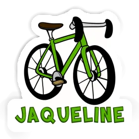 Sticker Racing Bicycle Jaqueline Image