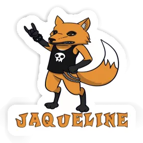 Sticker Rocker Fox Jaqueline Image
