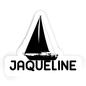 Jaqueline Sticker Sailboat Image