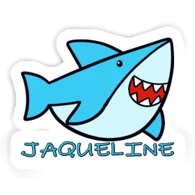 Shark Sticker Jaqueline Image