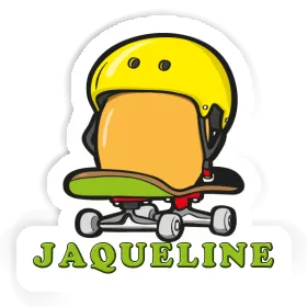 Skateboard Egg Sticker Jaqueline Image
