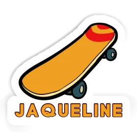 Skateboard Sticker Jaqueline Image