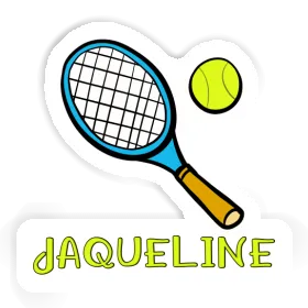 Sticker Tennis Racket Jaqueline Image
