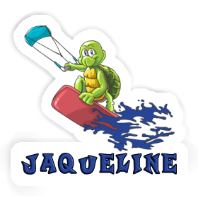 Kitesurfer Sticker Jaqueline Image