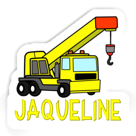 Sticker Jaqueline Vehicle Crane Image