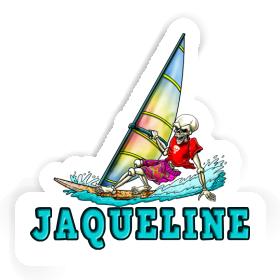 Sticker Surfer Jaqueline Image