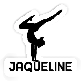 Yoga Woman Sticker Jaqueline Image