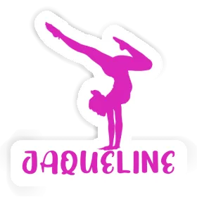 Jaqueline Sticker Yoga Woman Image