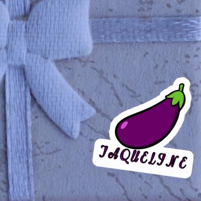 Eggplant Sticker Jaqueline Eggplant Sticker Jaqueline Image