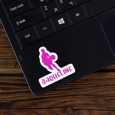 Sticker Jaqueline Basketball Player Notebook Sticker Jaqueline Basketball Player Gift package Image