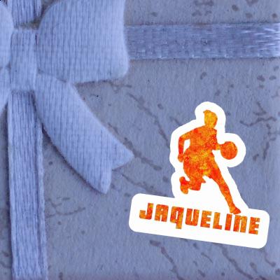 Jaqueline Sticker Basketball Player Notebook Jaqueline Sticker Basketball Player Gift package Image