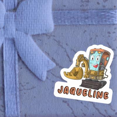 Little Excavator Sticker Jaqueline Little Excavator Sticker Jaqueline Image