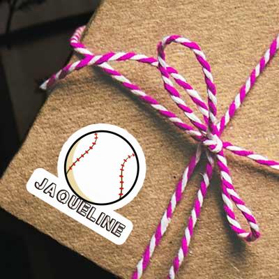Sticker Baseball Jaqueline Sticker Baseball Jaqueline Image