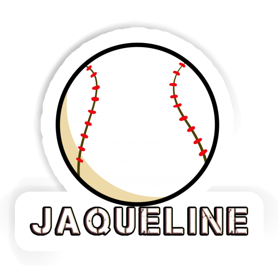Sticker Baseball Jaqueline Notebook Sticker Baseball Jaqueline Gift package Image