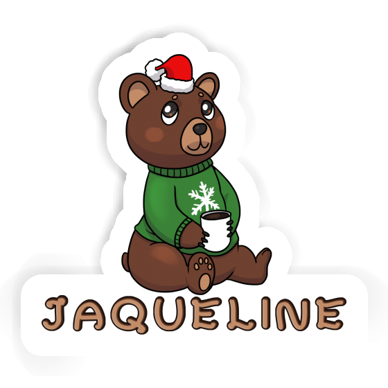 Jaqueline Sticker Christmas Bear Notebook Jaqueline Sticker Christmas Bear Gift package Image