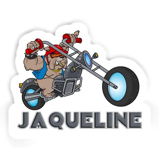Sticker Biker Jaqueline Notebook Sticker Biker Jaqueline Gift package Image