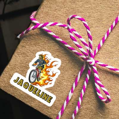 Sticker Jaqueline Biker Notebook Sticker Jaqueline Biker Gift package Image