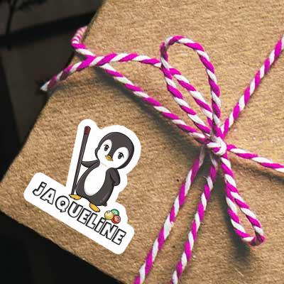 Jaqueline Sticker Billiards Player Notebook Jaqueline Sticker Billiards Player Gift package Image