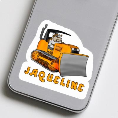 Jaqueline Sticker Bulldozer Laptop Jaqueline Sticker Bulldozer Laptop Image