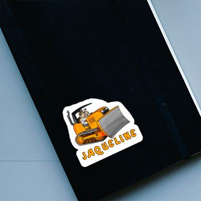 Jaqueline Sticker Bulldozer Jaqueline Sticker Bulldozer Image