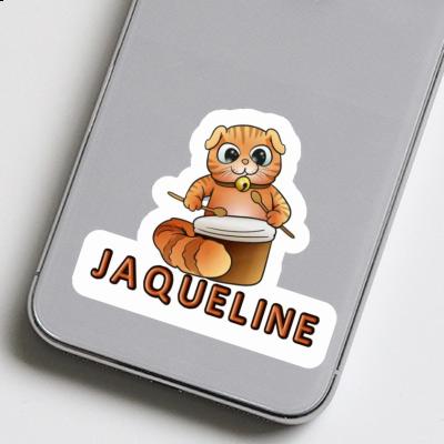 Sticker Jaqueline Drummer Cat Laptop Sticker Jaqueline Drummer Cat Laptop Image