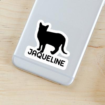 Jaqueline Sticker Cat Notebook Jaqueline Sticker Cat Notebook Image
