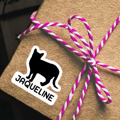 Jaqueline Sticker Cat Notebook Jaqueline Sticker Cat Gift package Image