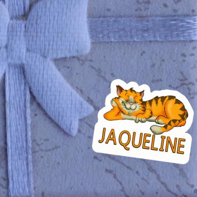 Sticker Jaqueline Cat Notebook Sticker Jaqueline Cat Gift package Image