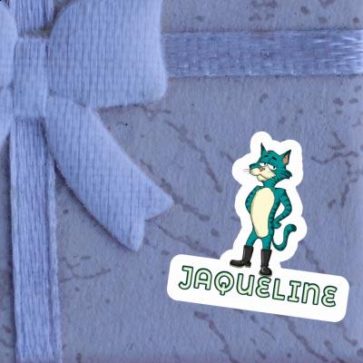 Standing Cat Sticker Jaqueline Notebook Standing Cat Sticker Jaqueline Gift package Image