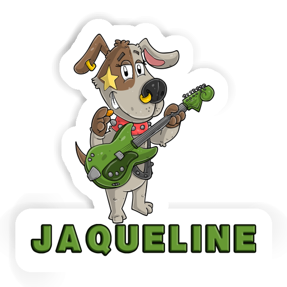 Sticker Guitarist Jaqueline Notebook Sticker Guitarist Jaqueline Gift package Image