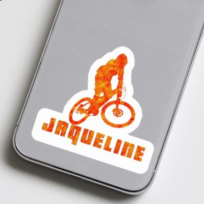 Sticker Jaqueline Downhiller Laptop Sticker Jaqueline Downhiller Laptop Image