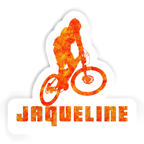 Sticker Jaqueline Downhiller Notebook Sticker Jaqueline Downhiller Notebook Image