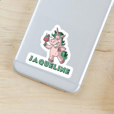 Sticker Jaqueline Party Unicorn Notebook Sticker Jaqueline Party Unicorn Gift package Image