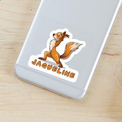 Yoga Squirrel Sticker Jaqueline Yoga Squirrel Sticker Jaqueline Image