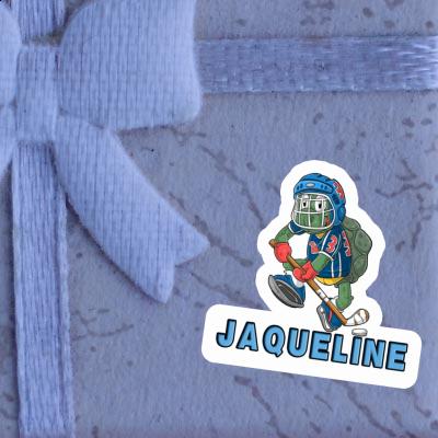 Ice-Hockey Player Sticker Jaqueline Notebook Ice-Hockey Player Sticker Jaqueline Notebook Image