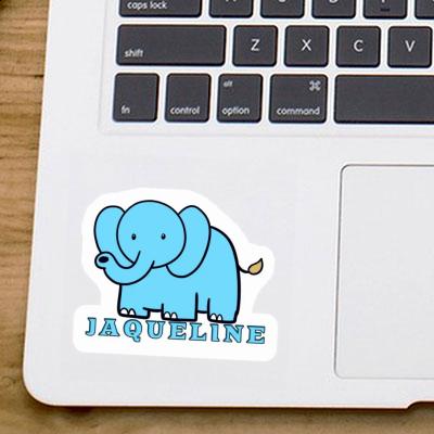 Jaqueline Sticker Elephant Laptop Jaqueline Sticker Elephant Laptop Image
