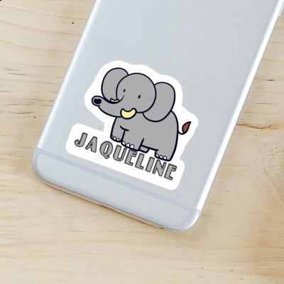 Sticker Jaqueline Elephant Notebook Sticker Jaqueline Elephant Gift package Image