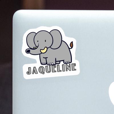 Sticker Jaqueline Elephant Notebook Sticker Jaqueline Elephant Gift package Image