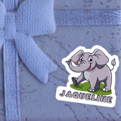 Jaqueline Sticker Elephant Notebook Jaqueline Sticker Elephant Gift package Image