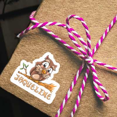 Aufkleber Jaqueline Eule Notebook Aufkleber Jaqueline Eule Gift package Image