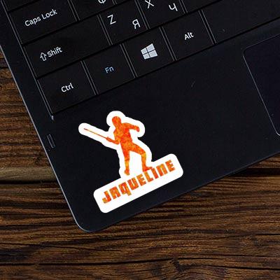 Fencer Sticker Jaqueline Notebook Fencer Sticker Jaqueline Gift package Image