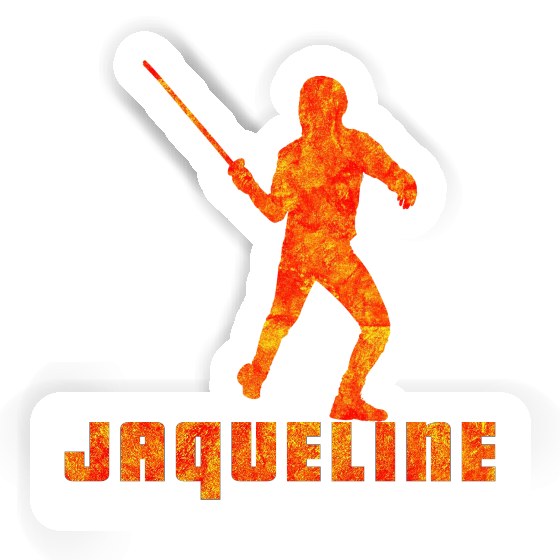 Fencer Sticker Jaqueline Fencer Sticker Jaqueline Image