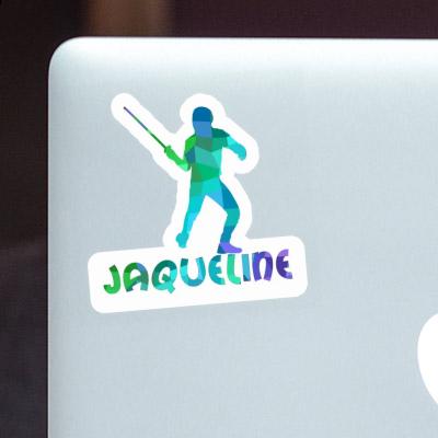 Sticker Jaqueline Fencer Notebook Sticker Jaqueline Fencer Gift package Image