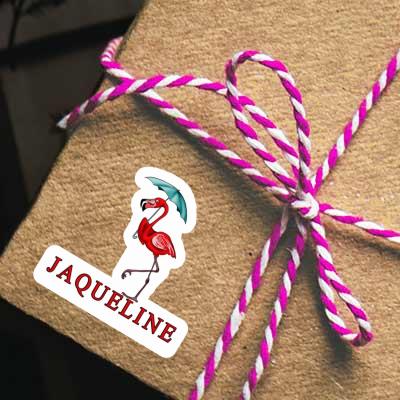 Jaqueline Sticker Flamingo Notebook Jaqueline Sticker Flamingo Notebook Image