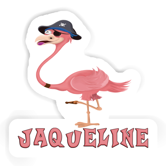 Sticker Flamingo Jaqueline Notebook Sticker Flamingo Jaqueline Gift package Image