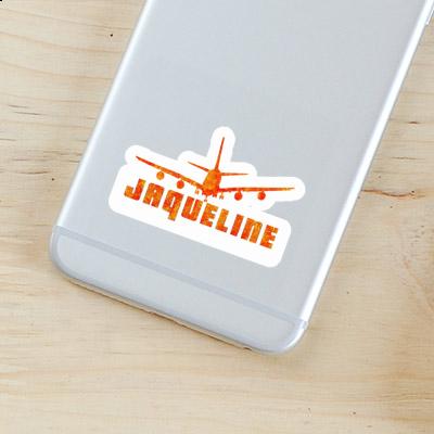 Sticker Airplane Jaqueline Notebook Sticker Airplane Jaqueline Gift package Image