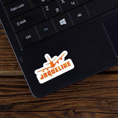 Sticker Airplane Jaqueline Notebook Sticker Airplane Jaqueline Gift package Image
