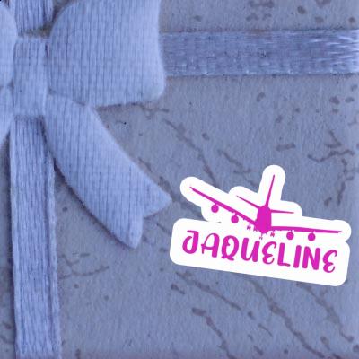 Sticker Airplane Jaqueline Notebook Sticker Airplane Jaqueline Gift package Image